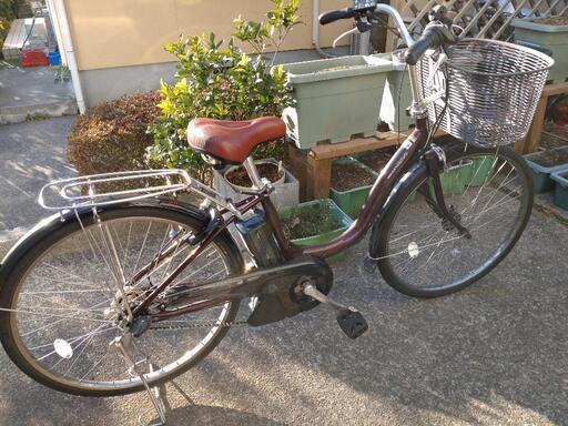 【中古電動アシスト自転車/2013年】ヤマハPAS NATURA X563-1514 リチウム8.7AH 26インチ 3段横浜市の電動アシスト自転車