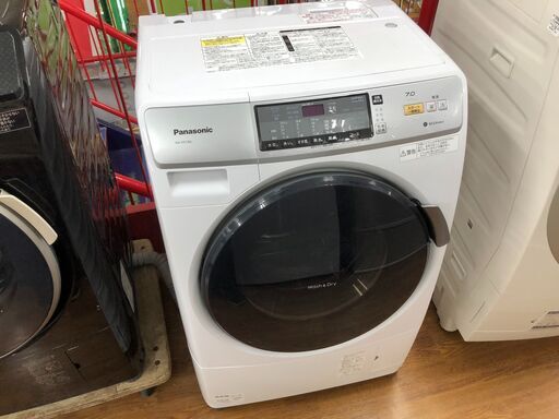 【パナソニック】7.0kgドラム洗濯機