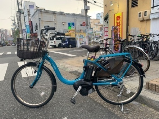 電動自転車　ヤマハ　PASS WITH 12.8AH 45-70km