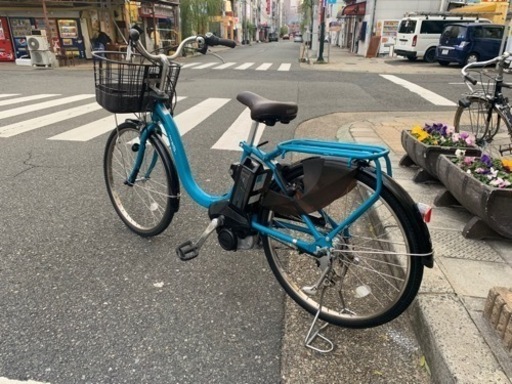 電動自転車　ヤマハ　PASS WITH 12.8AH 45-70km