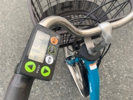 電動自転車　ヤマハ　PASS WITH 12.8AH 45-70km