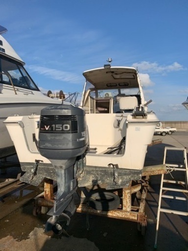 ヤマハ船外機２スト150psジャンク❗️