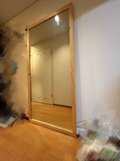 大型ミラー　立て掛けミラー エスケル 180×90 姿見　鏡　ミラー