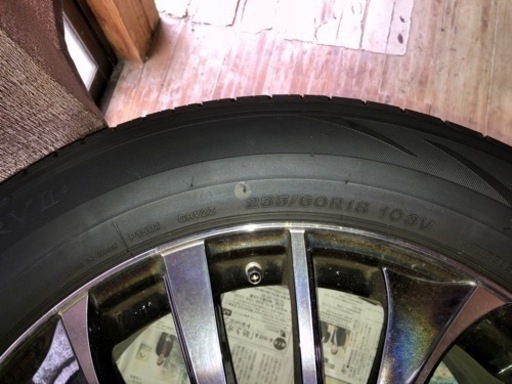 ブリヂストンタイヤ付ホイール 235/60R/18 LEONIS VTシリーズ