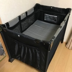 決まりました‼️折り畳み式 ベビーベッド KATOJI(カトージ)