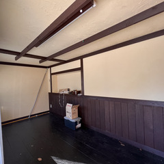 【2/4更新】小屋2つ（3坪）内装土壁風&（6坪）ご自分で移動できる方限定!!の画像