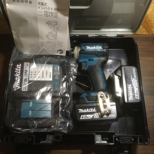 【新品未使用】マキタ TD171D 18V インパクトドライバーセット①