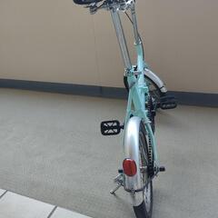 (決まりました) ミント色の自転車の画像
