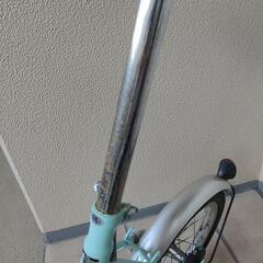 (決まりました) ミント色の自転車の画像