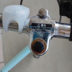 (決まりました) ミント色の自転車の画像