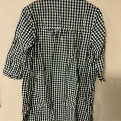 セオリア　THEORIA チェックシャツ　サイズLの画像