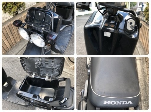HONDA ズーマー AF58 後期型インジェクション 実働車 BEAMSマフラー/シート下ボックス/USBポート他 足立区