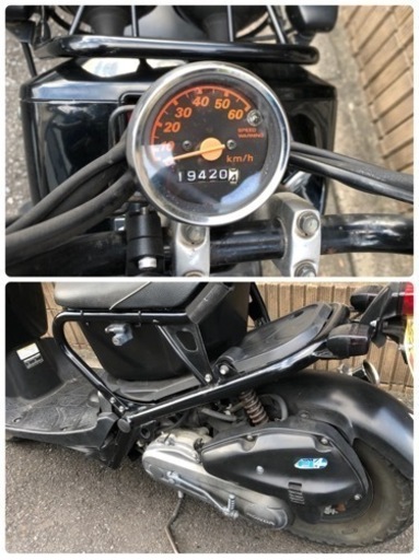 HONDA ズーマー AF58 後期型インジェクション 実働車 BEAMSマフラー/シート下ボックス/USBポート他 足立区