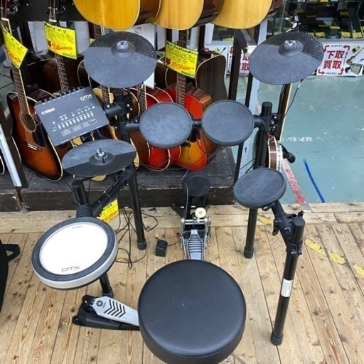 【電子ドラムの定番】YAMAHA DTXPLORER DTX482k自宅でドラムが練習できます！