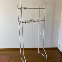 ランドリーラック　洗濯機上収納
