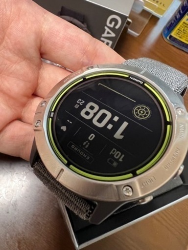スポーツ GARMIN Enduro Steel UltraFit Nylon Strap