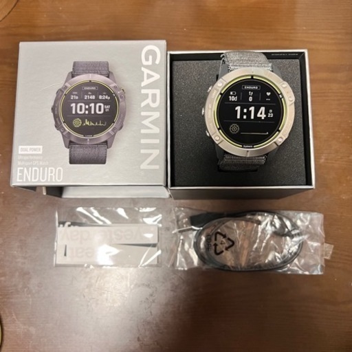 スポーツ GARMIN Enduro Steel UltraFit Nylon Strap
