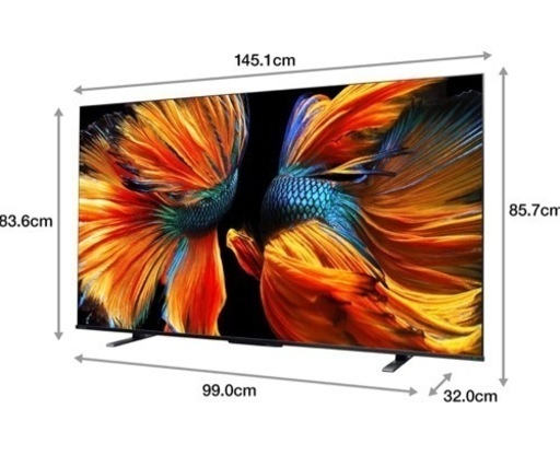 東芝 REGZA 65Z570K 65V型 4K液晶テレビ 新品未使用未開封