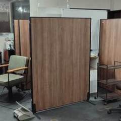 【0円もあり】美容室で使っていたおしゃれな木製パーティションなど