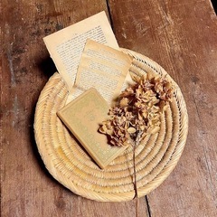水草籠ドライフワーメモ帳セット