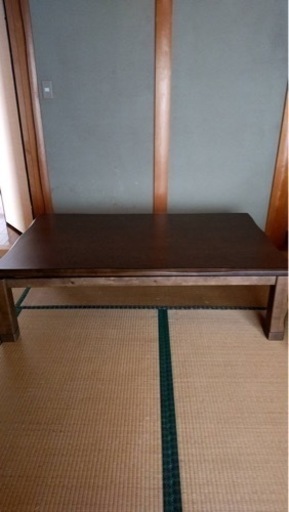 【良品】大型コタツ(茶色)