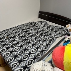 ダブルベッド　美品の画像