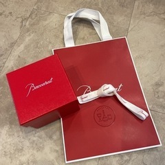 送料無料　Baccarat バカラケース　箱　リボン　紙袋　包装...