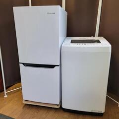 h212売約済み❌2019年製！ホワイトインテリア！Hisense 家電セット 冷蔵庫 洗濯機