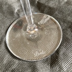 ワイングラス 2脚、シャンパングラス 2脚　perleの画像