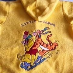 pooh★ダッフルコート　90㎝の画像