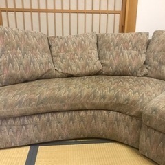 カリモク コーナーソファ 3脚セット 6脚も可