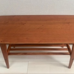 カリモク 60 リビングテーブル小　チェリー材