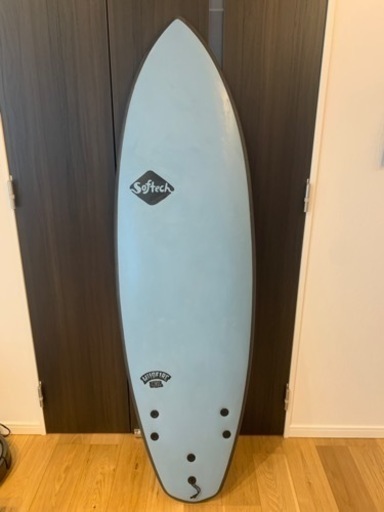 Softech サーフボード(ソフトボード)美品　フィン付き