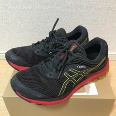 NIKE厚底シューズ &ASICS ランニングシューズセット　27.0cmの画像