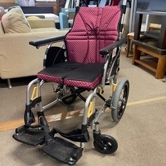 定価10万　美品　車椅子　介助用　38cm エアリータイヤ　NAH-U2W 