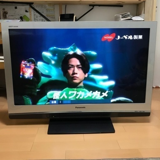 お話し中【良品】Panasonic VIERA PZ80 TH-42PZ80-S ※リモコン少し難あり