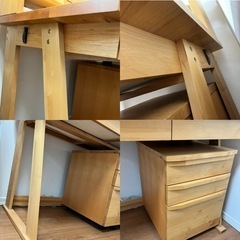 学習机 勉強机 ACTUS REVE(リーヴェ)デスクセット kids家具