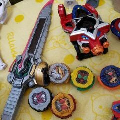 戦隊シリーズ　おもちゃの画像