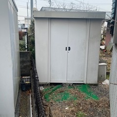 引き取り決まりました！物置き 横180.高さ195.奥行き80 ...