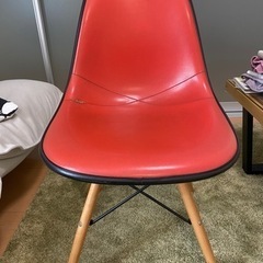 イームズ　ナウガレザー　ビンテージチェア　ハーマンミラー