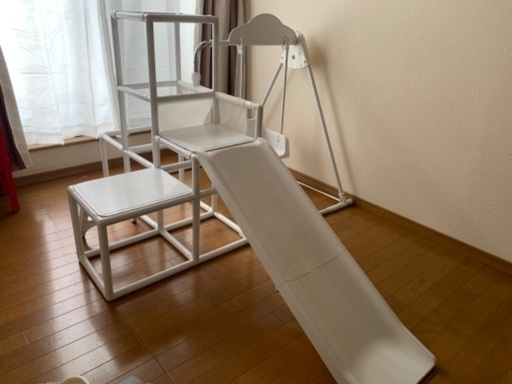 プレミアム キッズパーク ホワイト 野中製作所】おりたたみロング