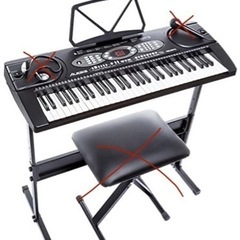 【値下げしました！】キーボード　録音機能付　61鍵　ALESIS MELODY61の画像