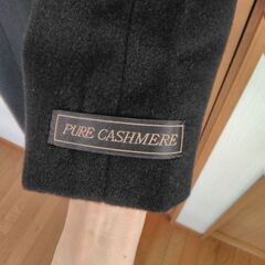 【シーズンオフ最終価格】★ベルタボーノ★ ☆ピュアカシミア１００％ロングコート☆【未使用・袖タグ付】の画像