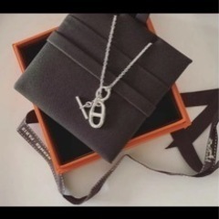 HERMES エルメス シェーヌダンクル ネックレスの画像