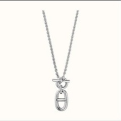 HERMES エルメス シェーヌダンクル ネックレス