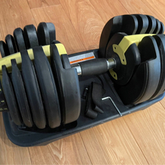 可変式タンベル2.5～24kg15段階調節×1