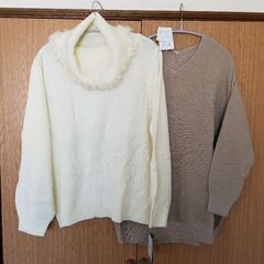 大きいサイズ★薄手ニット★新品４Ｌ