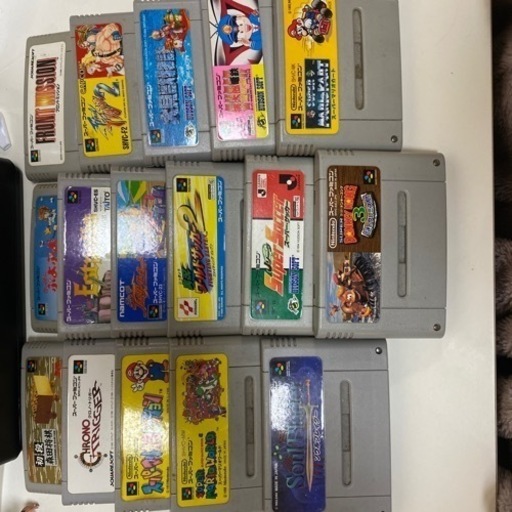 購入者様決定※注意事項あり※スーパーファミコン ソフト大量 ゲームボーイ等