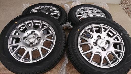 【ご成約！】　新品！　軽自動車全般に　スタッドレス　１３インチアルミホイール　４本セット　★市原市★ＣＳＫ★