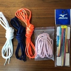 ミズノウェーブダイバース用シューズ紐&袋